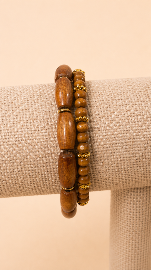 Shoreline Timber Bracelet Set