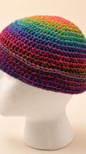 ChatGPT Image Aug 22, 2026, 08_02_30 PM Somewhere Over the Rainbow Beanie