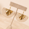 Gilded Shell Earrings